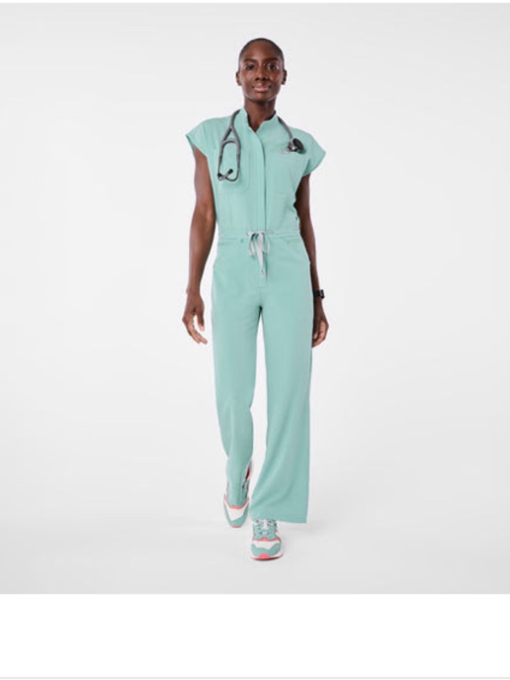 Figs Rafaela cargo wide leg jumpsuit